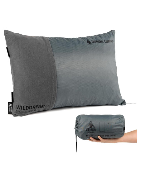 Almohada de Camping OneTigris Wilddream Espuma Memoria Compacta