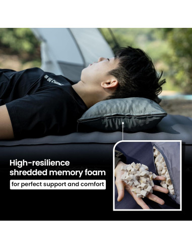 Almohada de Camping OneTigris Wilddream Espuma Memoria Compacta