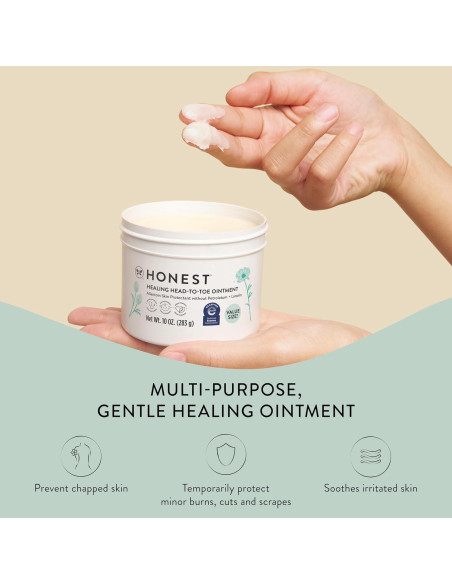 Ungüento Sanador Multiusos The Honest Company 284 g Hipoalergénico Ungüento Sanador Multiusos The Honest Company 284 g Hipoalergénico