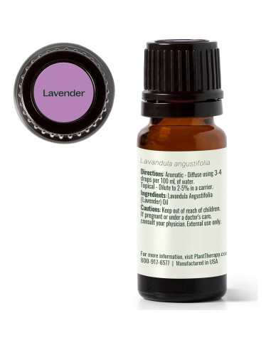 Aceite Esencial de Lavanda Plant Therapy 100% Puro 10 mL