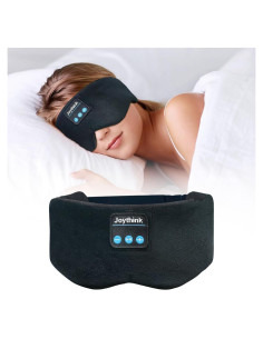 Máscara de Sueño Joythink con Auriculares Bluetooth Negra