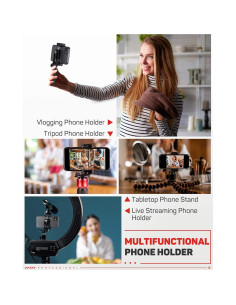 Adaptador Trípode Universal iFootage para Teléfono 360 2