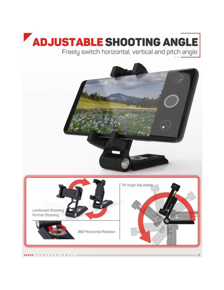 Adaptador Trípode Universal iFootage para Teléfono 360