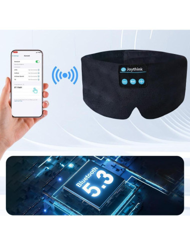 Máscara de dormir Bluetooth Joythink con auriculares 5.3