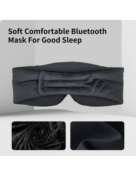 Máscara de dormir Bluetooth Joythink con auriculares 5.3