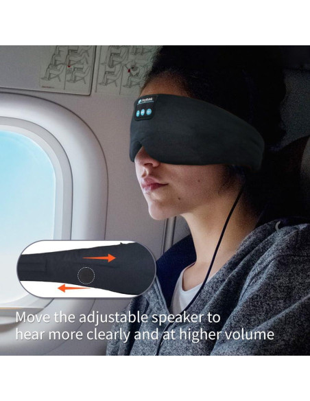 Máscara de dormir Bluetooth Joythink con auriculares 5.3