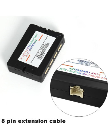 Módulo de Control Principal LED MAODANER para Auto Interior