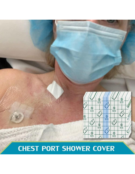 50 Vendajes Adhesivos Impermeables Hola Health 10x10 cm