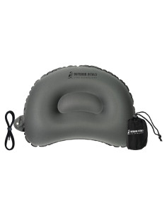 Almohada Inflable Ultraligera Outdoor Vitals - Ajustable, Compacta
