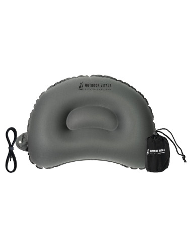 Almohada Inflable Ultraligera Outdoor Vitals - Ajustable, Compacta