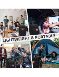 Mochila Enfriadora Táctica ATRIPACK 35L Impermeable Negra 2