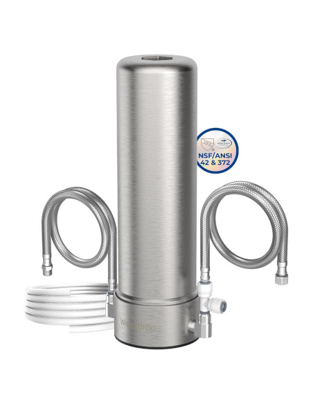 Filtro de Agua 2-en-1 Waterdrop WD-AP13 Acero Inoxidable