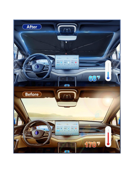 Sombrilla Plegable para Parabrisas Noiclub SS-1107 - Mediana