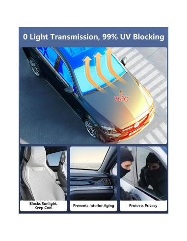 Sombrilla Plegable para Parabrisas Noiclub SS-1107 - Mediana