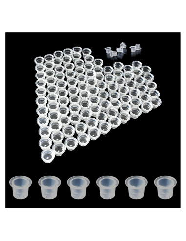 500 Capsulas de Tinta para Tatuajes Yuronam - Pequeñas