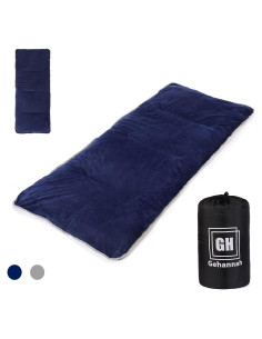 Almohadilla de Camping Gehannah 190.5x73.7cm Plegable Azul