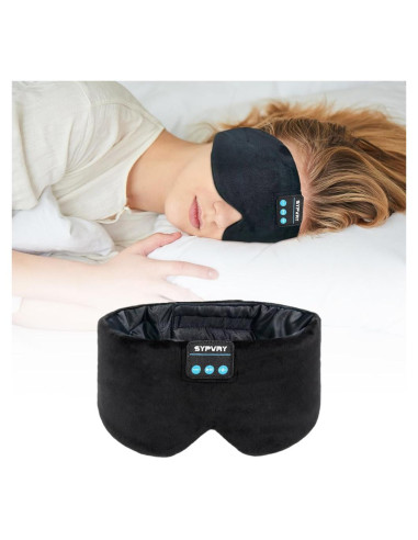 Máscara de Sueño Bluetooth SYPVRY con Auriculares Inalámbricos