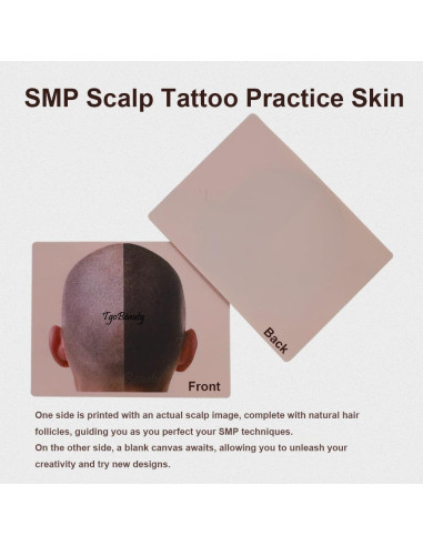 Piel de Práctica para Micropigmentación TgoBeauty 1pc 1mm