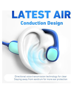 Auriculares Bluetooth 5.2 Niños Mehomeli MEKH001AB Azul 2