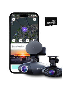 Cámara de tablero dual Nexar Pro 1080p FHD con visión nocturna