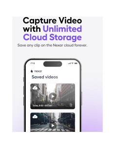 Cámara de tablero dual Nexar Pro 1080p FHD con visión nocturna 2