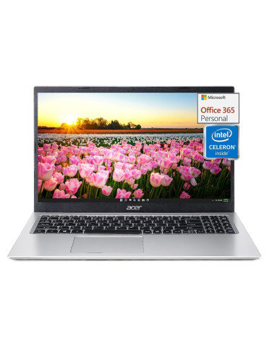Laptop Acer Aspire 1, 15.6" FHD, Intel Celeron N4500, 12GB RAM, 256GB SSD