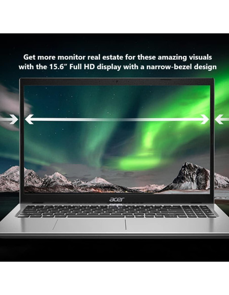 Laptop Acer Aspire 1, 15.6" FHD, Intel Celeron N4500, 12GB RAM, 256GB SSD