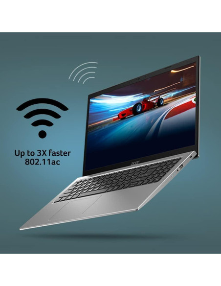 Laptop Acer Aspire 1, 15.6" FHD, Intel Celeron N4500, 12GB RAM, 256GB SSD