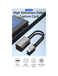Tarjeta de Captura de Video SkyeySnail HDMI 4K a USB 3.0 2