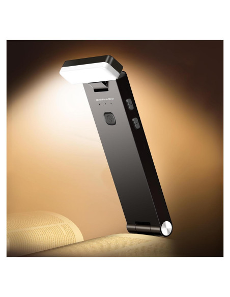 Luz de lectura recargable SRTCLLT 1500mAh 3 colores ajustables