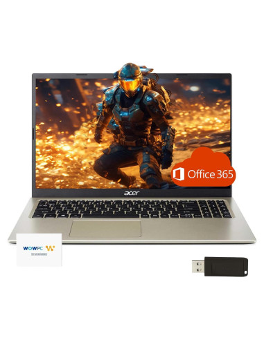 Portátil Acer Aspire 15.6" FHD, Intel Celeron N4500, 16GB RAM, 1TB SSD, Windows 11