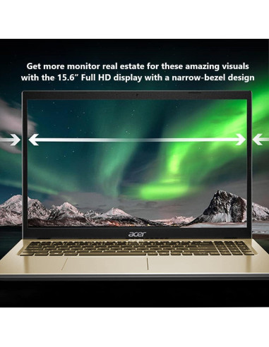 Portátil Acer Aspire 15.6" FHD, Intel Celeron N4500, 16GB RAM, 1TB SSD, Windows 11