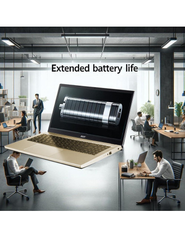 Portátil Acer Aspire 15.6" FHD, Intel Celeron N4500, 16GB RAM, 1TB SSD, Windows 11