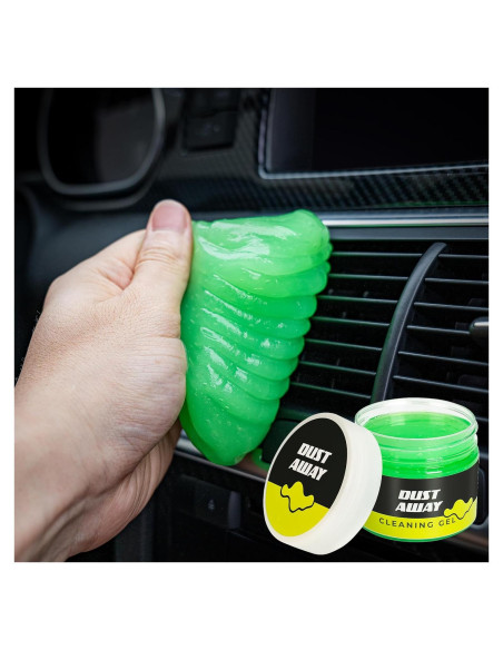 Gel de Limpieza Universal Dust Away 160g Verde Lima Gel de Limpieza Universal Dust Away 160g Verde Lima