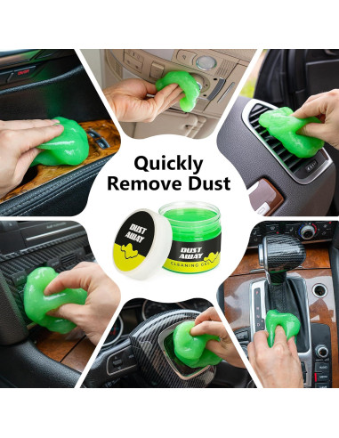 Gel de Limpieza Universal Dust Away 160g Verde Lima