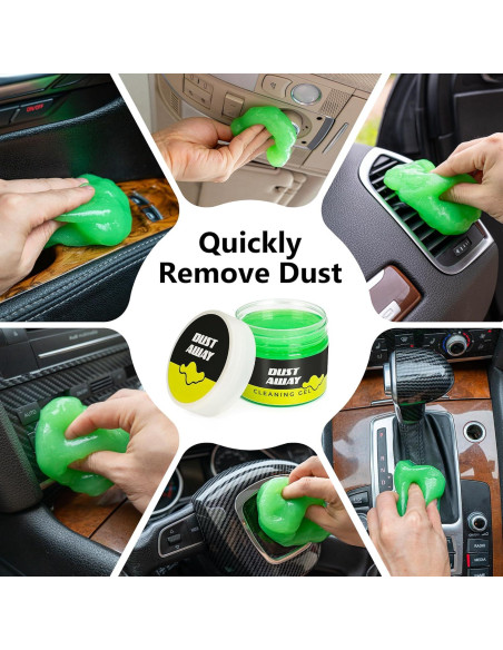 Gel de Limpieza Universal Dust Away 160g Verde Lima Gel de Limpieza Universal Dust Away 160g Verde Lima