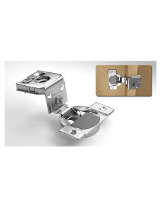 Bisagras de Cierre Suave Berta 2 Piezas 105 Grados Metal