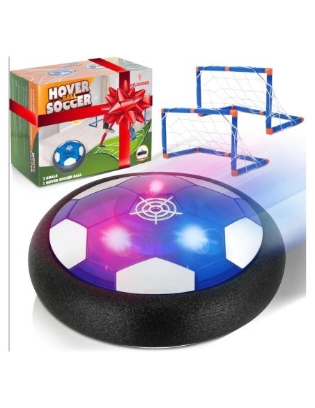 Pelota de Fútbol Flotante Atlasonix con 2 Metas - Juguete Interior