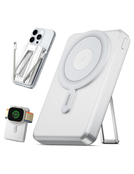 Cargador Portátil MagSafe 10000mAh Eazpower para iPhone y Apple Watch