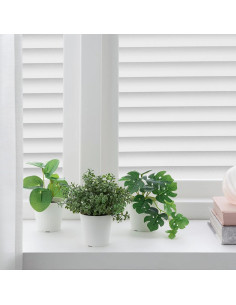 Película de Privacidad para Ventanas Donox 30x200 cm Patrón Persianas 2