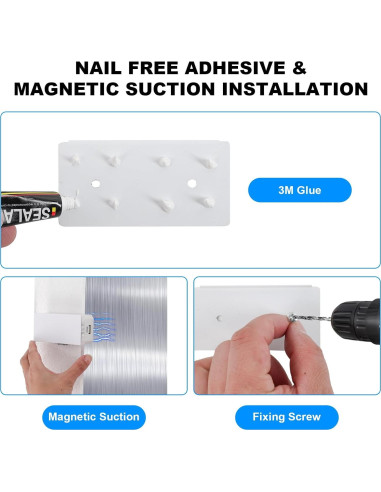 Lámpara de Pared LED BOBOPAI con Control Táctil 3W 2 Piezas