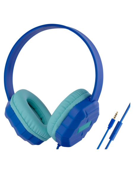 Auriculares Olyre T16 para Niños con Micrófono 94dB Azul Verde
