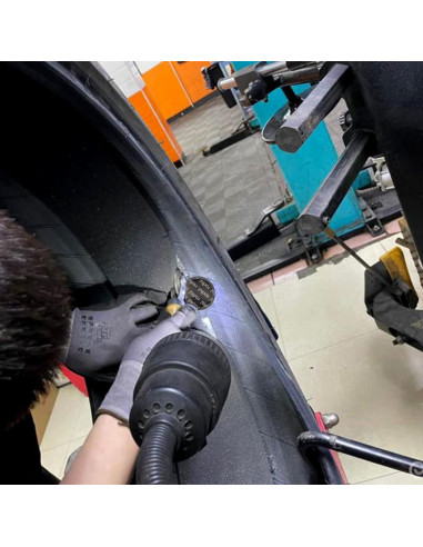 Kit de Parche de Reparación de Neumáticos Flylin 200 Pcs 32mm