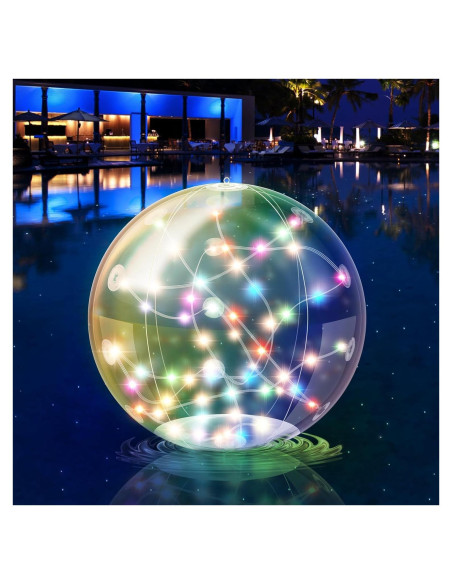 Luces Flotantes Solares Sunlisky 36.8 cm RGB Control Remoto