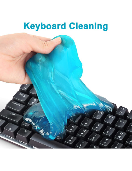 Gel de Limpieza para Autos FiveJoy KC-1162BV Reutilizable 320g