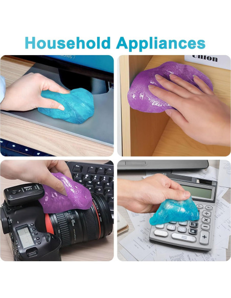 Gel de Limpieza para Autos FiveJoy KC-1162BV Reutilizable 320g