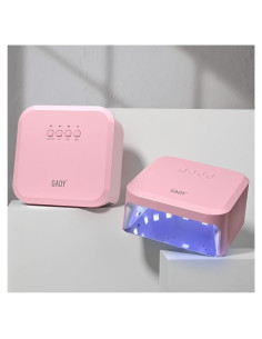 Lámpara UV para Uñas GAOY Rosa, Secado Rápido 30mW/cm