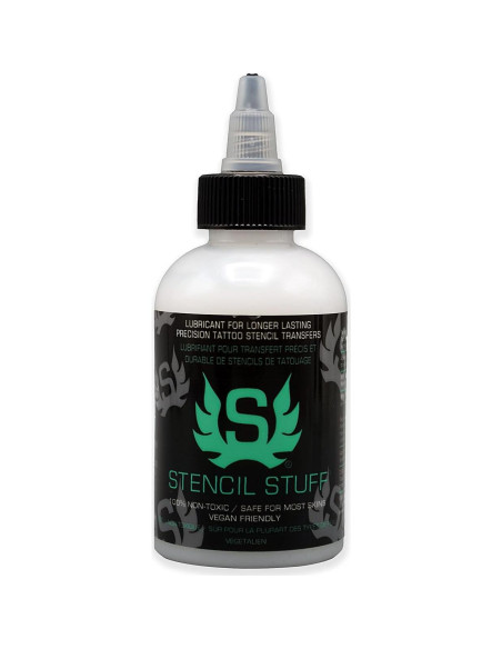 Stencil Stuff 4 Onzas - Solución para Plantillas de Tatuajes