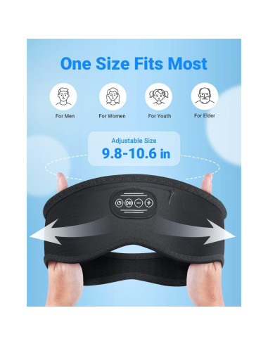 Auriculares para dormir Bluetooth EverPlus Diadema 10h Música