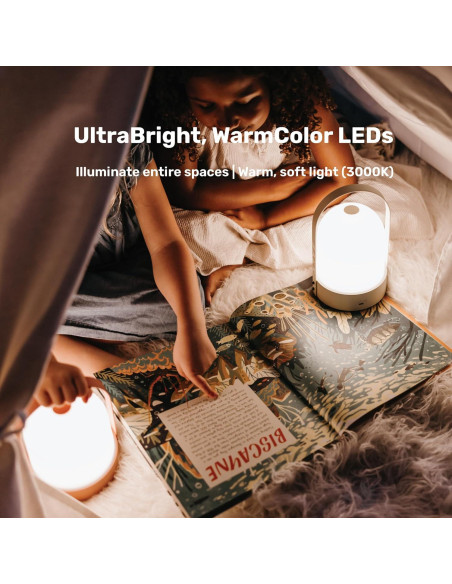 Lámpara de Mesa Portátil Bask Kin 3.0 Recargable 4000mAh